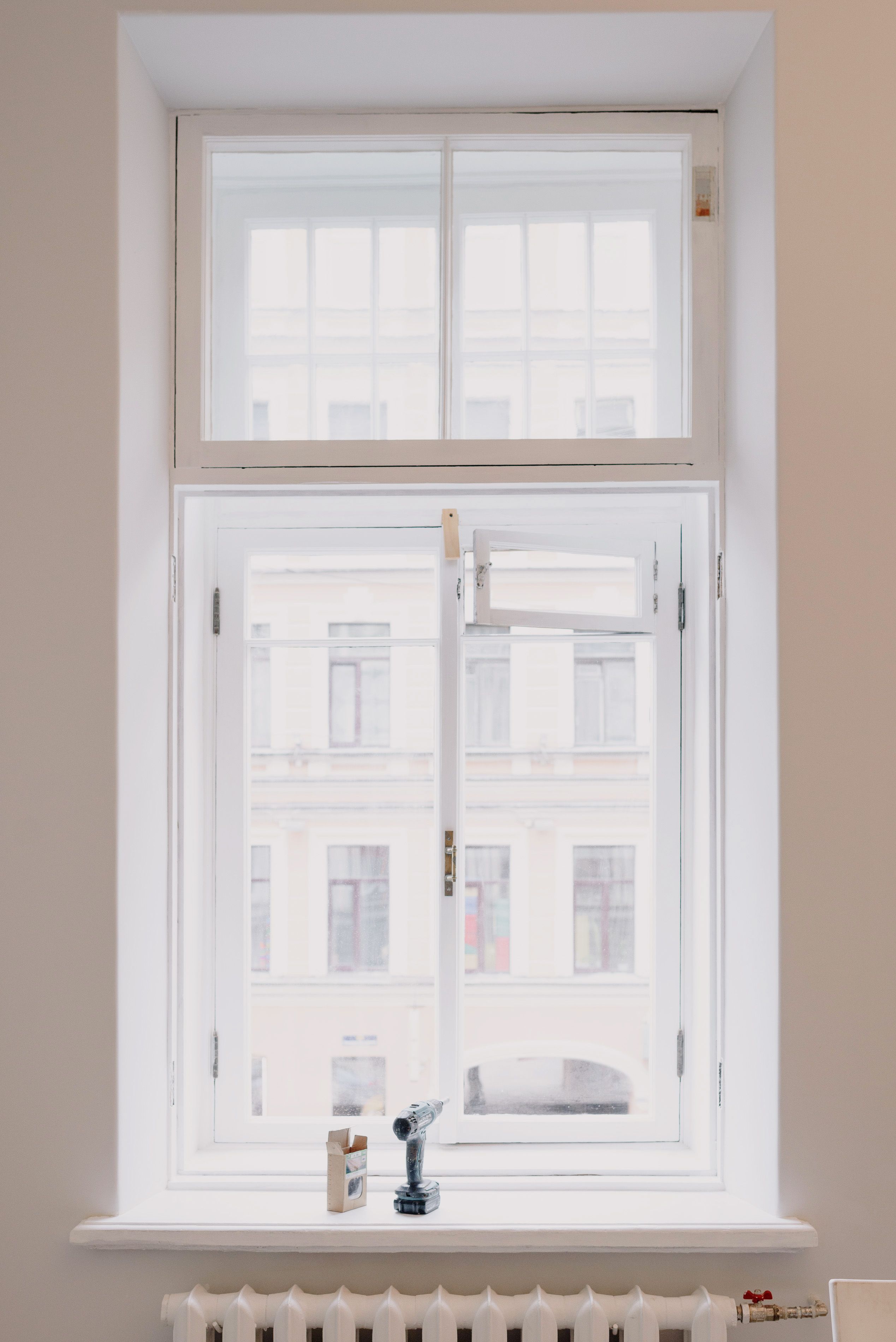 Custom window design with unique architectural features