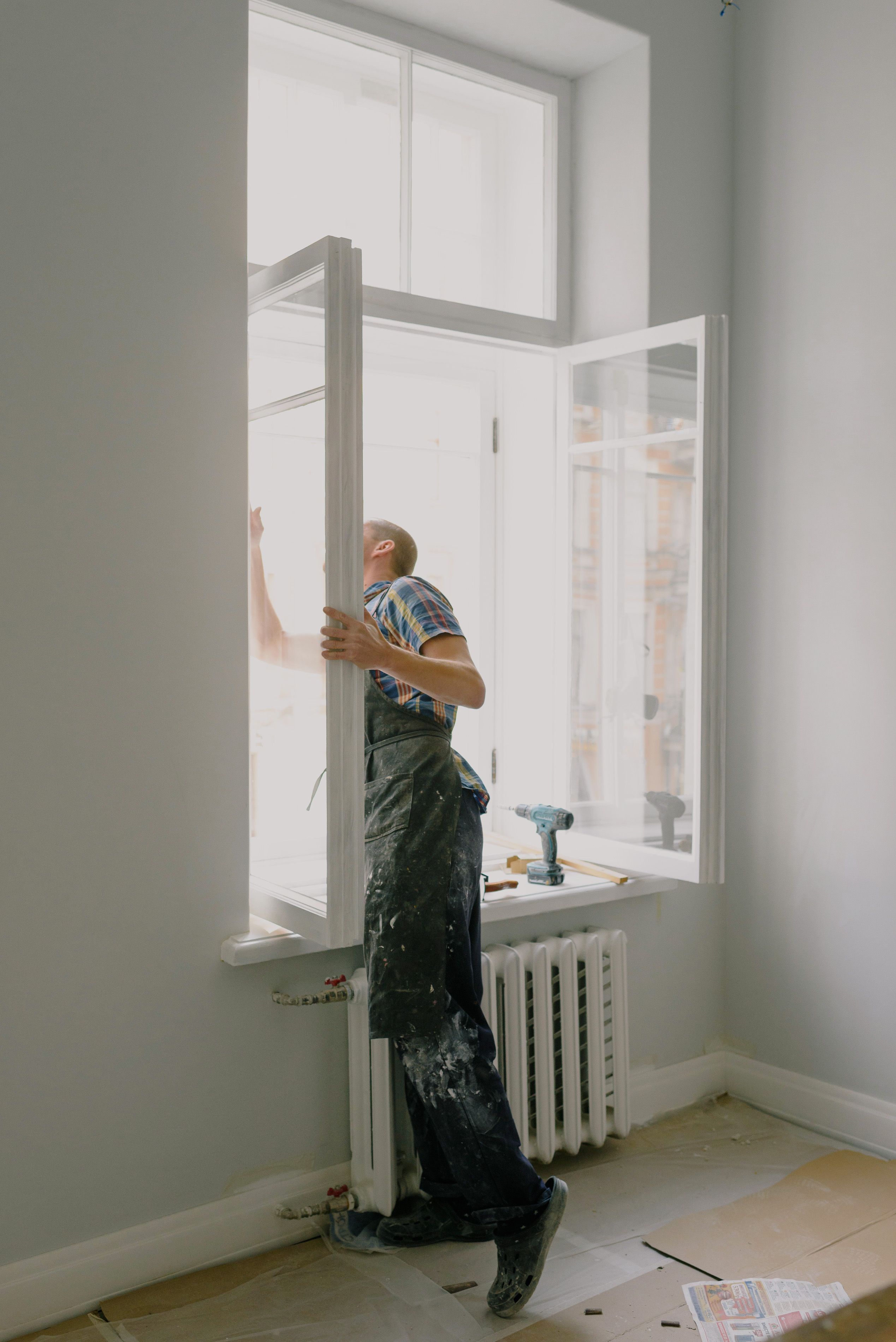 Modern window installation showcasing quality craftsmanship